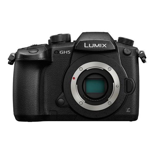 Panasonic Lumix G DC-GH5 - Appareil photo numérique - sans miroir - 20.3 MP - Quatre tiers - 4K / 24 pi/s - corps uniquement - Wi-Fi, Bluetooth - noir