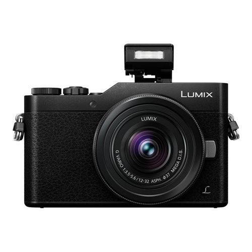 Appareil photo Système sans miroir Panasonic Lumix G DC-GX800K Appareil photo numérique - sans miroir - 16.0 MP - Quatre tiers - 4K / 30 pi/s - 2.7x zoom optique objectif 12-32 mm - Wi-Fi - noir