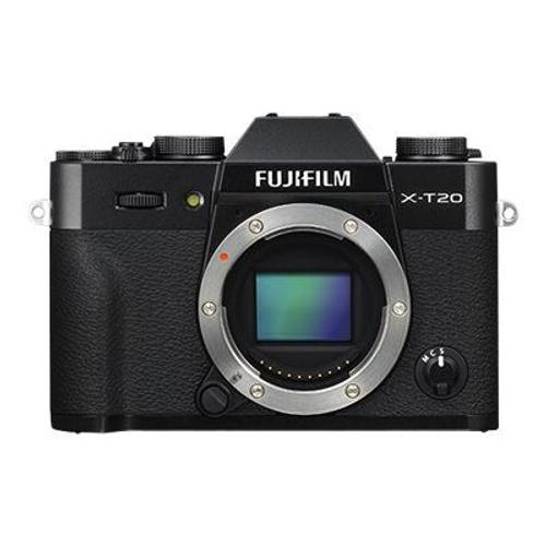 Appareil photo Syst?me sans miroir Fujifilm X Series X-T20 Appareil photo num?rique - sans miroir - 24.3 MP - APS-C - 4K / 30 pi/s - corps uniquement - Wi-Fi - noir