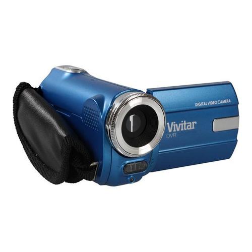Vivitar DVR 908 - Caméscope - 1080p - 10.1 MP - carte Flash - bleu