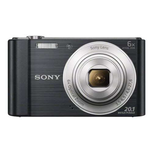 Appareil photo Compact Sony Cyber-shot DSC-W810 NoirW810 - Appareil photo numérique - compact - 20.1 MP - 720 p / 30 pi/s - 6x zoom optique - noir