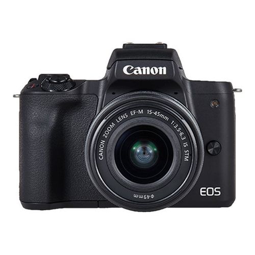 Canon EOS M50 - Appareil photo numérique - sans miroir - 24.1 MP - APS-C - 4K / 25 pi/s - corps uniquement - Wi-Fi, NFC, Bluetooth - noir