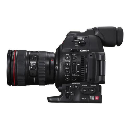 Canon EOS C100 Mark II - Caméscope - APS-C - 1080p / 60 pi/s - 9.84 MP - corps uniquement - carte Flash - Wi-Fi