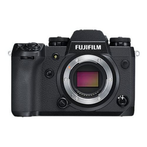 Appareil photo Système sans miroir Fujifilm X Series X-H1 Appareil photo numérique - sans miroir - 24.3 MP - APS-C - 4K / 24 pi/s - corps uniquement - Wi-Fi, Bluetooth - noir