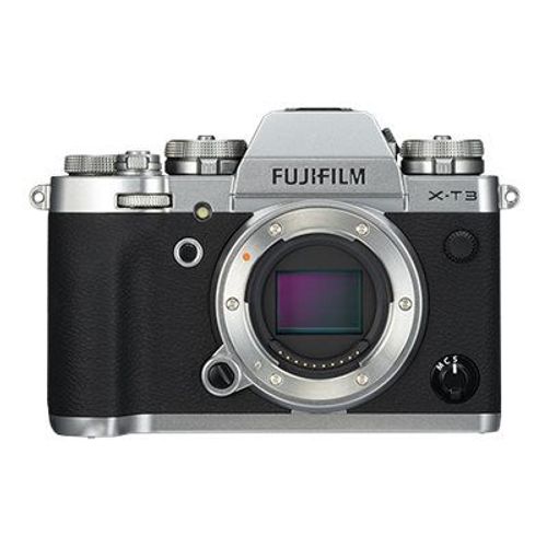 Fujifilm X Series X-T3 - Appareil photo numérique - sans miroir - 26.1 MP - APS-C - 4K / 60 pi/s - corps uniquement - Wi-Fi, Bluetooth - argent