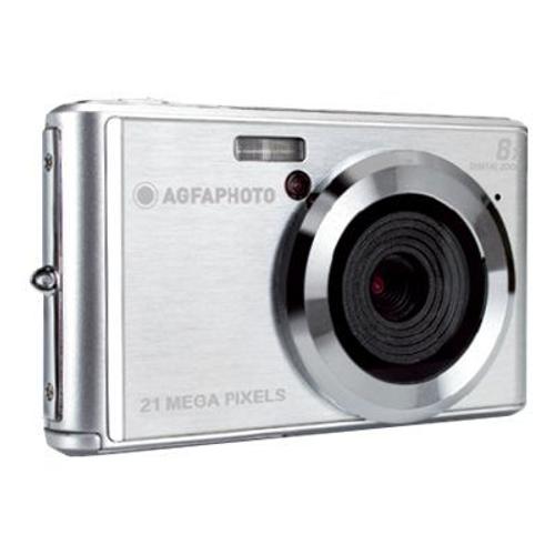 Appareil photo Compact AgfaPhoto DC5200 Argent compact - 21.0 MP - 720 p - argent