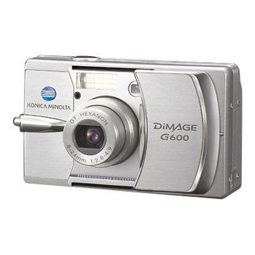 Appareil photo Compact Konica Minolta DiMAGE G600  compact - 6.0 MP - 3x zoom optique