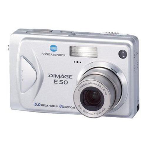 Appareil photo Compact Konica Minolta DiMAGE E50  compact - 5.0 MP - 3x zoom optique