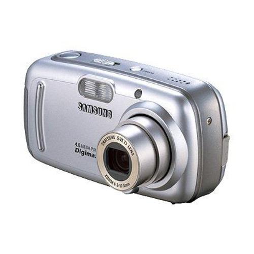 Appareil photo Compact Samsung Digimax A400  compact - 4.0 MP - 2.8x zoom optique - flash 16 Mo