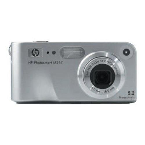 Appareil photo Compact HP Photosmart M517  compact - 5.2 MP - 3x zoom optique - flash 32 Mo