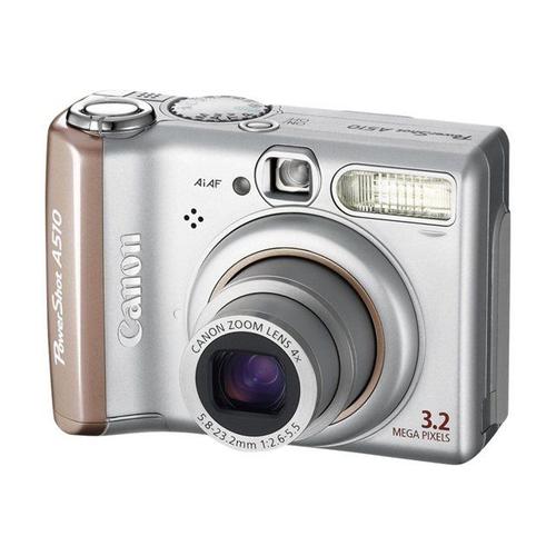 Appareil photo Compact Canon PowerShot A510  compact - 3.2 MP - 4x zoom optique