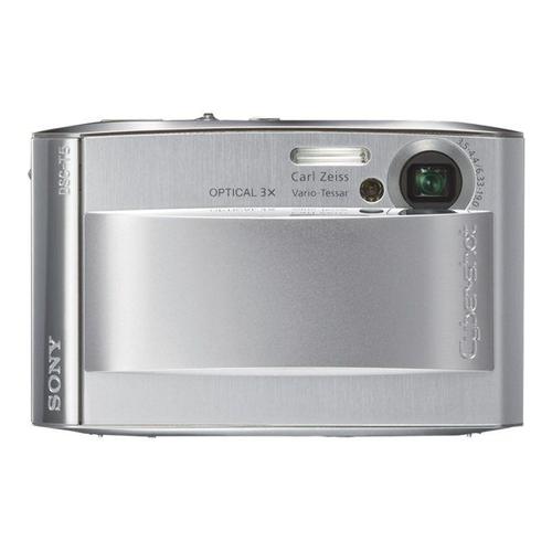 Appareil photo Compact Sony Cyber-shot DSC-T5 T5 - Appareil photo numérique - compact - 5.1 MP - 3x zoom optique - Carl Zeiss - flash 32 Mo