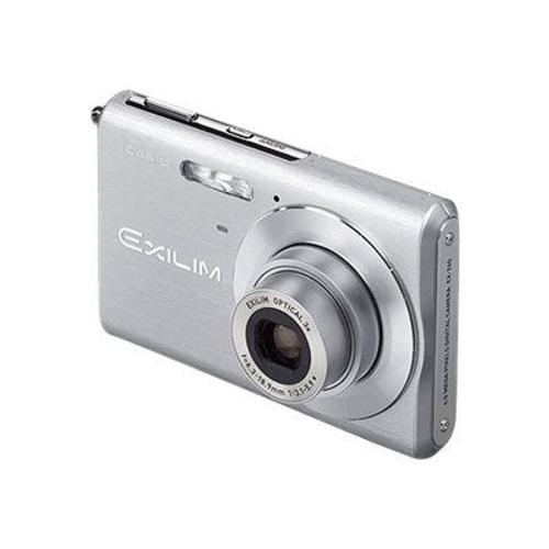 Appareil photo Compact Casio EXILIM ZOOM EX-Z60 Argent Appareil photo numérique - compact - 6.0 MP - 3x zoom optique - flash 8.3 Mo - argent