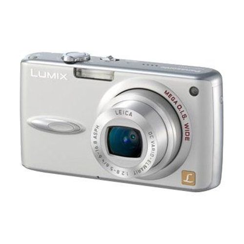 Appareil photo Compact Panasonic Lumix DMC-FX01EG-S ArgentS - Appareil photo numérique - compact - 6.0 MP - 3.6x zoom optique - Leica - argent