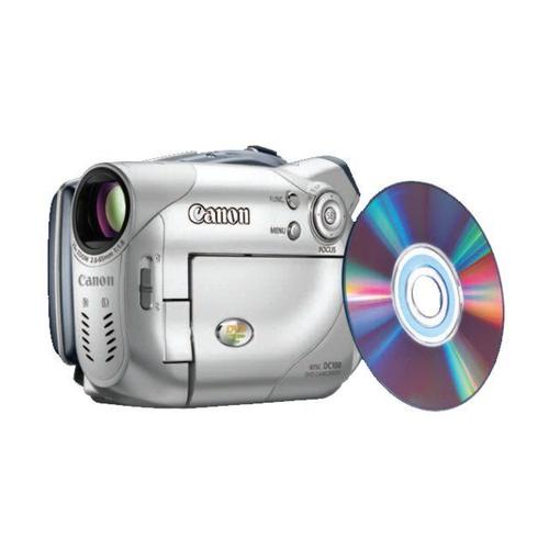 Canon DC100 - Caméscope - mode écran large - 800 KP - 25x zoom optique - DVD