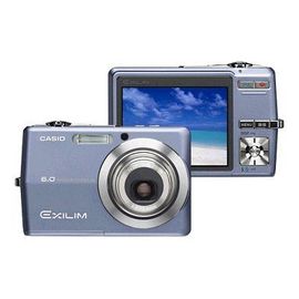 Appareil photo Compact Casio EXILIM ZOOM EX-Z600 Bleu Appareil photo numérique - compact - 6.0 MP - 3x zoom optique - flash 8.3 Mo - bleu
