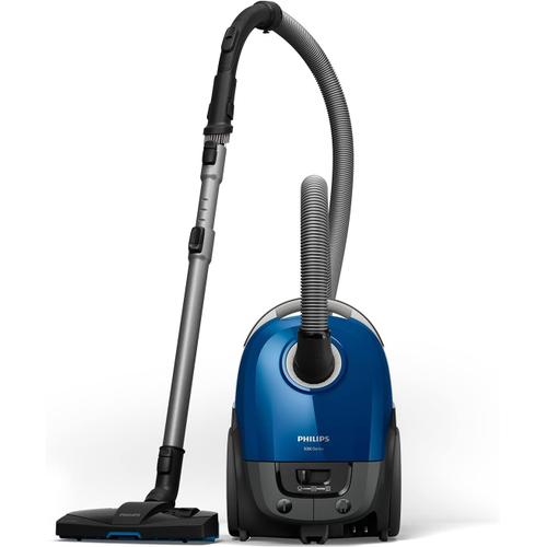 Blue Blue Philips Performer Compact Série 3000 Aspirateur avec Sac - 900 W avec Filtre Anti-Allergènes, Rayon d'action de 9 m (XD3110/09)