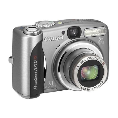 Appareil photo Compact Canon PowerShot A710 IS  compact - 7.1 MP - 6x zoom optique