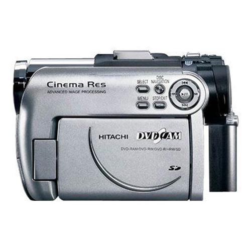 Hitachi DZ-GX3100 - Caméscope - mode écran large - 1.3 MP - 15x zoom optique - DVD