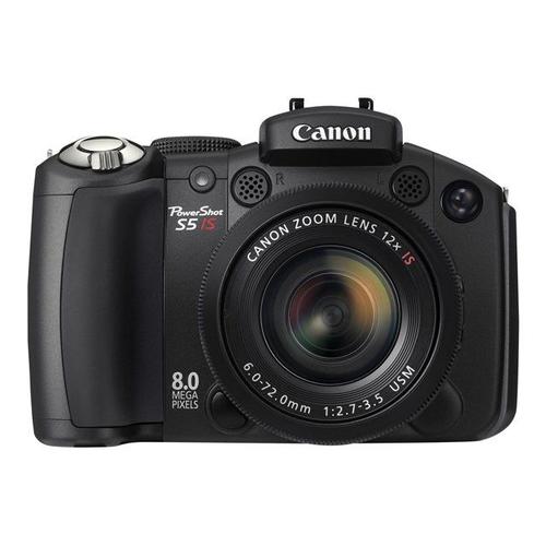 Appareil photo Compact Canon PowerShot S5 IS  compact - 8.0 MP - 12x zoom optique