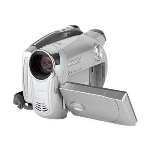 Canon DC220 - Caméscope - mode écran large - 800 KP - 35x zoom optique - DVD