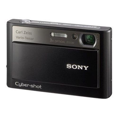 Appareil photo Compact Sony Cyber-shot DSC-T20 NoirT20 - Appareil photo numérique - compact - 8.1 MP - 3x zoom optique - Carl Zeiss - noir