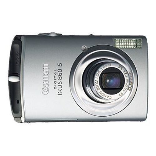 Appareil photo Compact Canon Digital IXUS 860 IS Argent compact - 8.0 MP - 3.8x zoom optique - argent