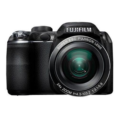 Appareil photo Compact S3200 Noir compact - 14.0 MP - 720 p - 24x zoom optique - Fujinon - noir