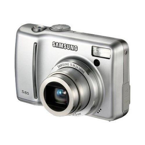 Appareil photo Compact Samsung S85 Argent compact - 8.2 MP - 5x zoom optique - argent