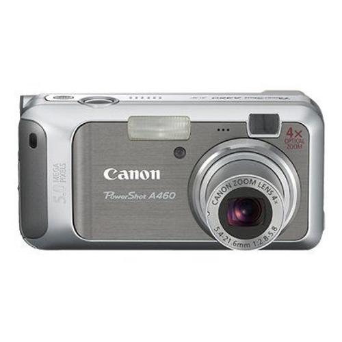 Appareil photo Compact Canon PowerShot A460 Argent compact - 5.0 MP - 4x zoom optique - argent