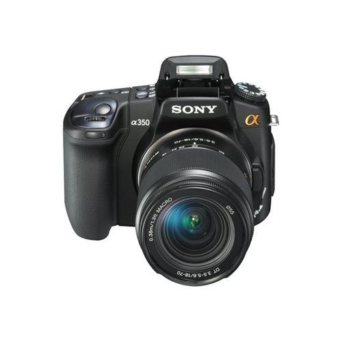 Appareil photo Reflex Sony a DSLR-A350K + Objectif DT 18-70 mm Appareil photo num?rique - Reflex - 14.2 MP - APS-C - 3.9x zoom optique objectif DT 18-70 mm