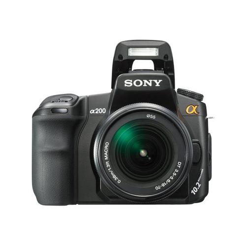 Appareil photo Reflex Sony a DSLR-A200 Boîtier nu Appareil photo numérique - Reflex - 10.2 MP - APS-C - corps uniquement