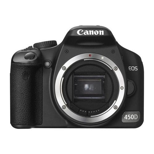 Appareil photo Reflex Canon EOS 450D + Objectif EF-S 18-55 mm IS Reflex - 12.2 MP - APS-C - 3x zoom optique objectif EF-S 18-55 mm IS - noir