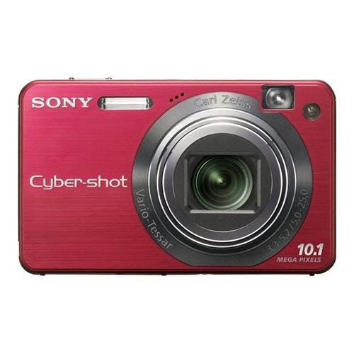 Appareil photo Compact Sony Cyber-shot DSC-W170/R RougeW170/R - Appareil photo num?rique - compact - 10.1 MP - 5x zoom optique - Carl Zeiss - rouge