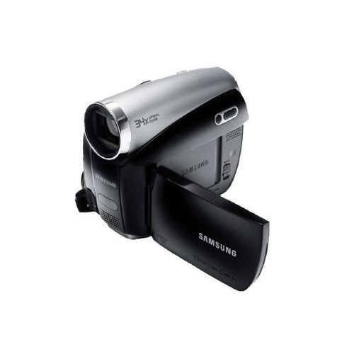 Samsung VP-D3810 - Caméscope - mode écran large - 800 KP - 34x zoom optique - Mini DV - noir brillant