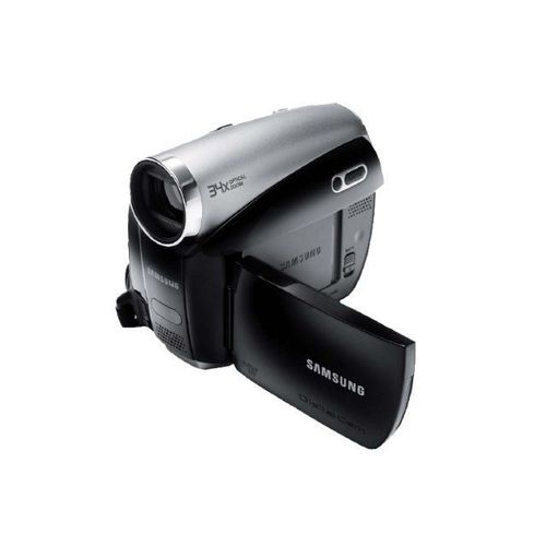 Samsung VP-D3810 - Caméscope - mode écran large - 800 KP - 34x zoom optique - Mini DV - noir brillant