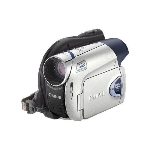 Canon DC301 - Caméscope - mode écran large - 800 KP - 32x zoom optique - DVD