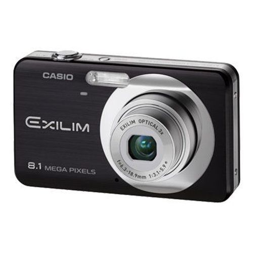 Appareil photo Compact Casio EXILIM ZOOM EX-Z80 Noir Appareil photo numérique - compact - 8.1 MP - 3x zoom optique - flash 12.4 Mo - noir