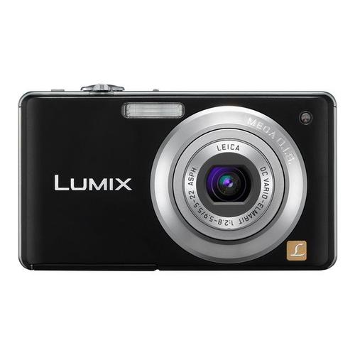 Panasonic Lumix DMC-FS6K - Appareil photo numérique - compact - 8.1 MP - 4x zoom optique - Leica - noir