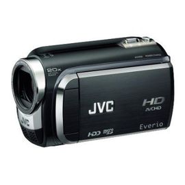 JVC Everio GZ-HD320B - Caméscope - 1080p - 3.05 MP - 20x zoom optique - Konica Minolta - HDD 120 Go - carte Flash - noir onyx