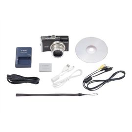 Canon PowerShot SX200 IS - Appareil photo num?rique - compact - 12.1 MP - 720 p - 12x zoom optique - noir