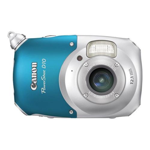 Canon PowerShot D10 - Appareil photo numérique - compact - 12.1 MP - 3x zoom optique - sous-marin jusqu'à 10 m