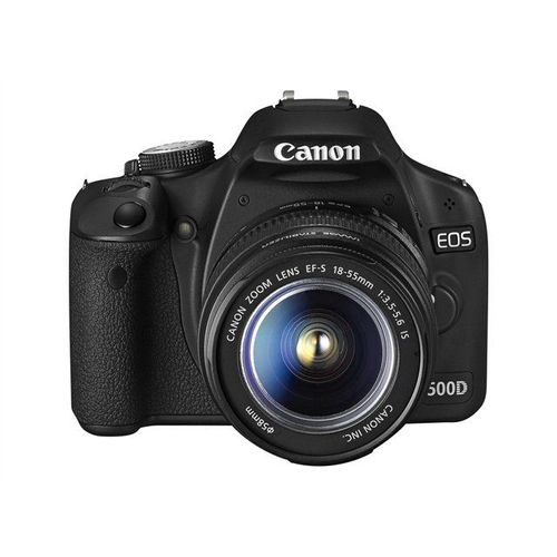 Appareil photo Reflex Canon EOS 500D Boîtier nu Reflex - 15.1 MP - APS-C - 1080p - corps uniquement