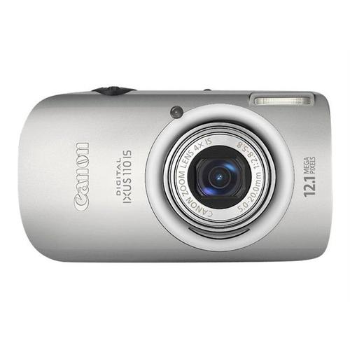 Appareil photo Compact Canon Digital IXUS 110 IS Argent compact - 12.1 MP - 720 p - 4x zoom optique - argent