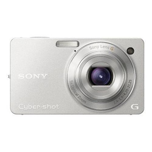Appareil photo Compact Sony Cyber-shot DSC-WX1 ArgentWX1 - Appareil photo numérique - compact - 10.2 MP - 720 p - 5x zoom optique - argent