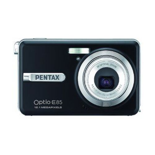 Appareil photo Compact Pentax Optio E85 Noir compact - 12.1 MP - 3x zoom optique - noir
