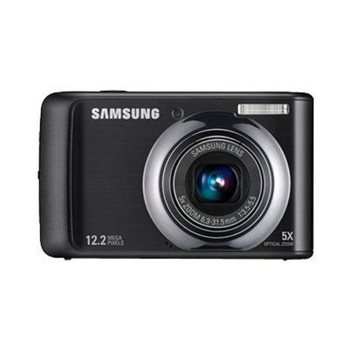 Appareil photo Compact Samsung PL55 Noir compact - 12.2 MP - 5x zoom optique - noir