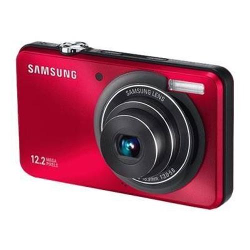 Samsung ST45 - Appareil photo numérique - compact - 12.2 MP - 3x zoom optique - flash 31 Mo - rouge