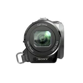 Sony Handycam DCR-SX73E - Caméscope - mode écran large - 4.2 MP - 25x zoom optique - Carl Zeiss - flash 16 Go - carte Flash - argent