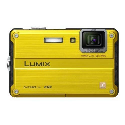 Panasonic Lumix DMC-FT2-Y - Appareil photo numérique - compact - 14.1 MP - 720 p - 4.6x zoom optique - Leica - sous-marin jusqu'à 10 m - jaune